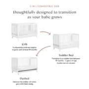 3-in-1 Convertible Crib