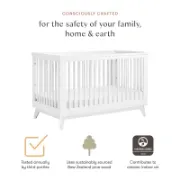 3-in-1 Convertible Crib