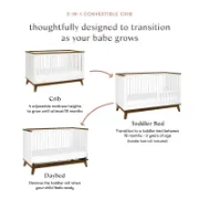 3-in-1 Convertible Crib