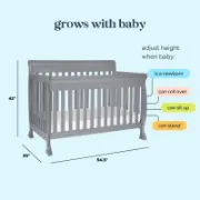 4 -in-1 Convertible Crib