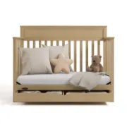 5-In-1 Convertible Crib With Drawer
