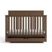 5-In-1 Convertible Crib With Drawer