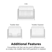 3-in-1 Convertible Crib