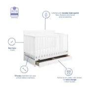 4 -in-1 Convertible Crib