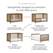 4 -in-1 Convertible Crib