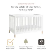 4 -in-1 Convertible Crib