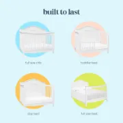 4-in-1 Convertible Crib