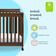 4-in-1 Mini Convertible Crib