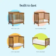 4-in-1 Mini Convertible Crib
