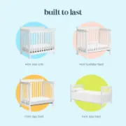 4-in-1 Mini Convertible Crib