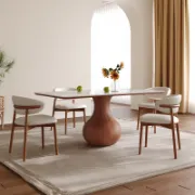 Elegant Rectangular Dining Table