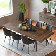 Elegant Extendable Dining Table
