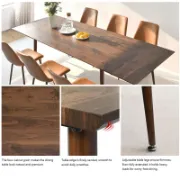 Elegant Extendable Dining Table