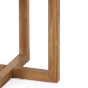 Round Acacia Outdoor Side Table