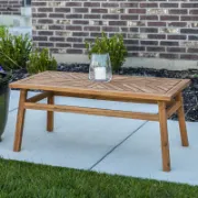 Rectangular Acacia Outdoor Coffee Table