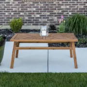 Rectangular Acacia Outdoor Coffee Table