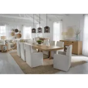 Extendable Solid Wood Base Dining Table