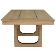 Extendable Solid Wood Base Dining Table