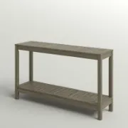 Rectangular Mahogany Outdoor Buffet & Console Table