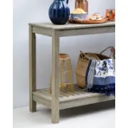 Rectangular Mahogany Outdoor Buffet & Console Table