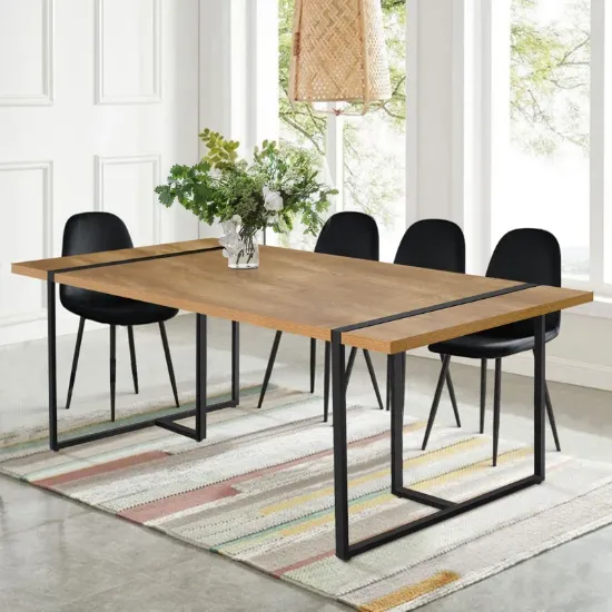Modern Mid-Century Inspired Dining Table