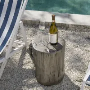 Outdoor Concrete Side Table