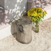 Outdoor Concrete Side Table