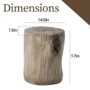 Outdoor Concrete Side Table