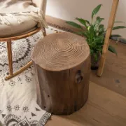 Outdoor Concrete Side Table