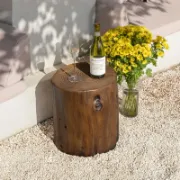 Outdoor Concrete Side Table