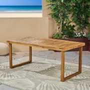 Rectangular Acacia Outdoor Coffee Table