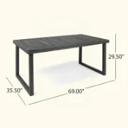 Rectangular Acacia Outdoor Coffee Table