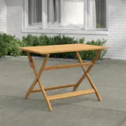 Rectangular Acacia Outdoor Folding Dining Table