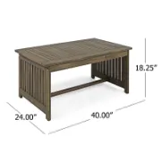 Rectangular Outdoor Coffee Table