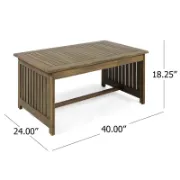 Rectangular Outdoor Coffee Table