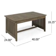 Rectangular Outdoor Coffee Table