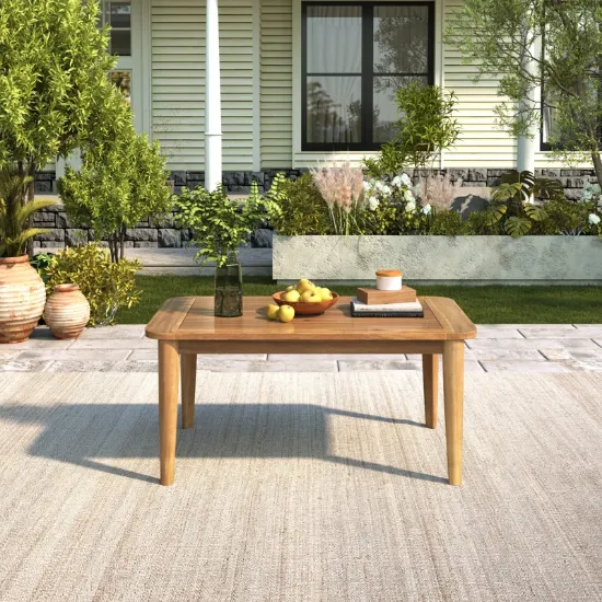 Outdoor Acacia Wood Coffee Table