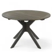 Round Acacia Outdoor Dining Table