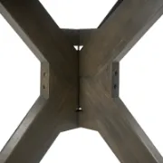Round Acacia Outdoor Dining Table