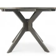 Round Acacia Outdoor Dining Table