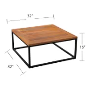 Square Outdoor Coffee Table