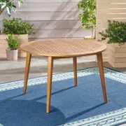 Round Outdoor Dining Table