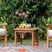 Teak Outdoor Side Table