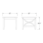 Teak Outdoor Side Table