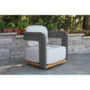 Swivel Outdoor Teak Chair