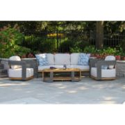 Swivel Outdoor Teak Chair