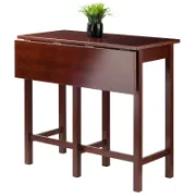 Counter-Height Extendable Solid Wood Dining Table