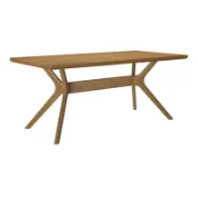 Cross Leg Rectangular Dining Table