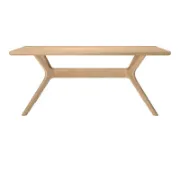 Cross Leg Rectangular Dining Table