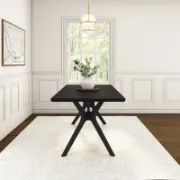 Cross Leg Rectangular Dining Table